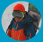 Vincent Pierré, moniteur de Snowboard au Lac Blanc